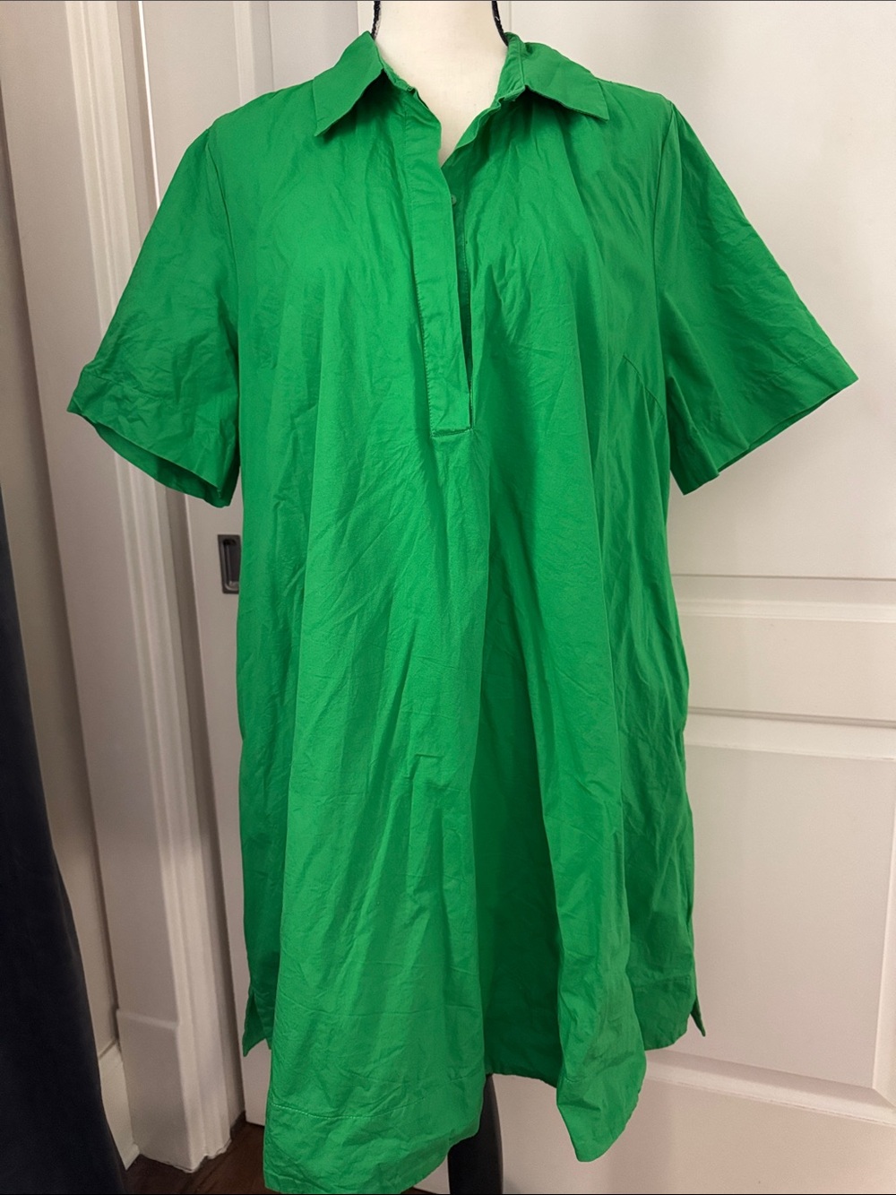 Old Navy Women's Green Polo Dress